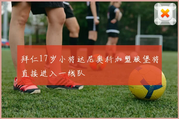 拜仁17岁小将达尼奥科加盟狼堡将直接进入一线队
